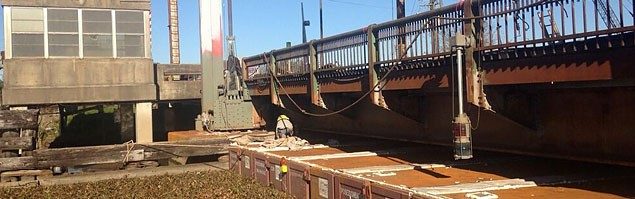 bridge construction photograph